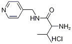 2-Amino-3-methyl-N-(4-pyridinylmethyl)butanamidehydrochloride 结构式