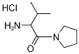 2-氨基-3-甲基-1-(吡咯烷-1-基)丁烷-1-酮盐酸盐 结构式