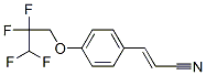 4-(2,2,3,3-TETRAFLUOROPROPOXY)CINNAMONITRILE 结构式