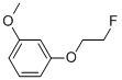 1-(2-FLUOROETHOXY)-3-METHOXY-BENZENE 结构式