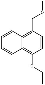 Naphthalene, 1-ethoxy-4-(methoxymethyl)- (9CI) 结构式