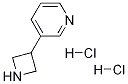 3-(3-吡啶基)-1-氮杂环丁烷盐酸盐 结构式