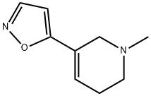 Pyridine, 1,2,3,6-tetrahydro-5-(5-isoxazolyl)-1-methyl- (9CI) 结构式