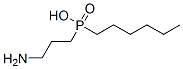 3-aminopropyl(hexyl)phosphinic acid 结构式