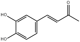 (E)-3,4-二羟基苯亚甲基丙酮 结构式