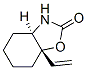 2(3H)-Benzoxazolone,7a-ethenylhexahydro-,trans-(9CI) 结构式