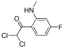 Ethanone,  2,2-dichloro-1-[4-fluoro-2-(methylamino)phenyl]- 结构式