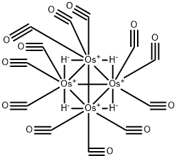 十二羰基四-Μ-氢化锇 结构式