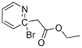 ETHYL 2-BROMO-(2-PYRIDINYL)ACETATE 结构式