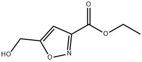 5-羟甲基异噁唑-3-甲酸乙酯 结构式