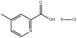 4-甲基吡啶-2-甲酸盐酸盐 结构式