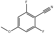 2,6-二氟对甲氧基苯腈 结构式
