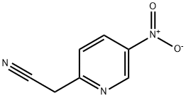 2-乙腈基-5-硝基吡啶 结构式