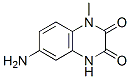 2,3-Quinoxalinedione,6-amino-1,4-dihydro-1-methyl-(9CI) 结构式