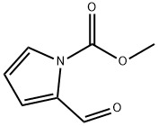 1H-Pyrrole-1-carboxylic acid, 2-formyl-, methyl ester (9CI) 结构式