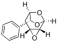 3,8,9-Trioxatricyclo4.2.1.02,4nonane, 7-phenyl-, (1.alpha.,2.beta.,4.beta.,6.alpha.,7.alpha.)- 结构式