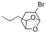 6,8-Dioxabicyclo3.2.1octane, 4-bromo-7-propyl-, (exo,exo)- 结构式