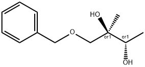 2,3-Butanediol, 2-methyl-1-(phenylmethoxy)-, (R*,S*)- 结构式