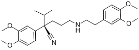 (R)-(+)-Norverapamil Hydrochloride 结构式