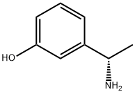(S)-3-(1-氨基乙基)苯酚 结构式