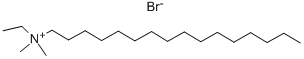 十六烷基二甲基乙基溴化铵 结构式