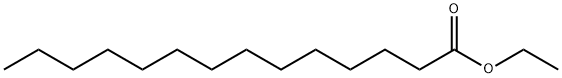 肉豆蔻酸乙酯 结构式