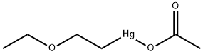 2-ethoxyethylmercury acetate 结构式