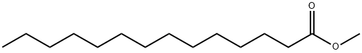 十四酸甲酯 结构式