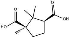 D-樟脑酸 结构式