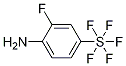 2-氟-4-(五氟硫代)苯胺 结构式