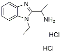 [1-(1-乙基-1H-苯并咪唑-2-基)乙基]胺二盐酸盐 结构式