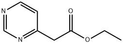 4-嘧啶乙酸乙酯 结构式