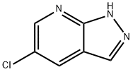 5-氯-1H-吡唑并[3,4-B]吡啶 结构式