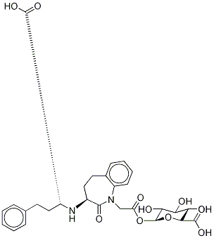 1’-epi-Benazeprilat Acyl-β-D-glucuronide 结构式