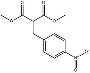 对硝基苄基丙二酸二甲酯 结构式