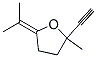 Furan, 2-ethynyltetrahydro-2-methyl-5-(1-methylethylidene)- (9CI) 结构式