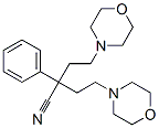 2-(2-Morpholinoethyl)-2-phenyl-4-morpholinobutanenitrile 结构式