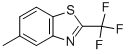 Benzothiazole, 5-methyl-2-(trifluoromethyl)- (9CI) 结构式