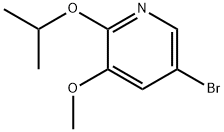 5-溴-2-异丙氧基-3-甲氧基吡啶 结构式