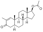 stenbolone acetate 结构式