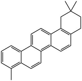 Picene,1,2,3,4-tetrahydro-2,2,9-triMethyl- 结构式