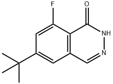 6-叔丁基-8-氟酞嗪-1-酮 结构式