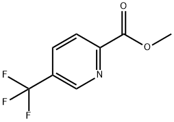 5-三氟甲基吡啶-2-羧酸甲酯 结构式