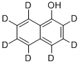 1-萘酚-2,3,4,5,6,7,8-D7 结构式