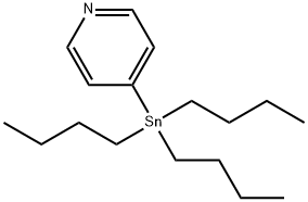 4-三正丁基锡基吡啶 结构式