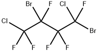 1,3-DIBROMO-1,4-DICHLOROHEXAFLUOROBUTANE 结构式