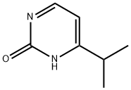 4-异丙基嘧啶-2-醇盐酸盐 结构式