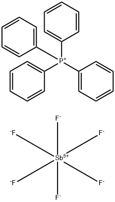 六氟锑酸四苯基磷 结构式