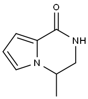 4-甲基-3,4-二氢-吡咯并[1,2-A]吡嗪-1(2H)-酮 结构式