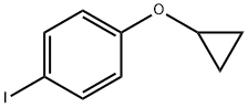 1-环丙氧基-4-碘苯 结构式